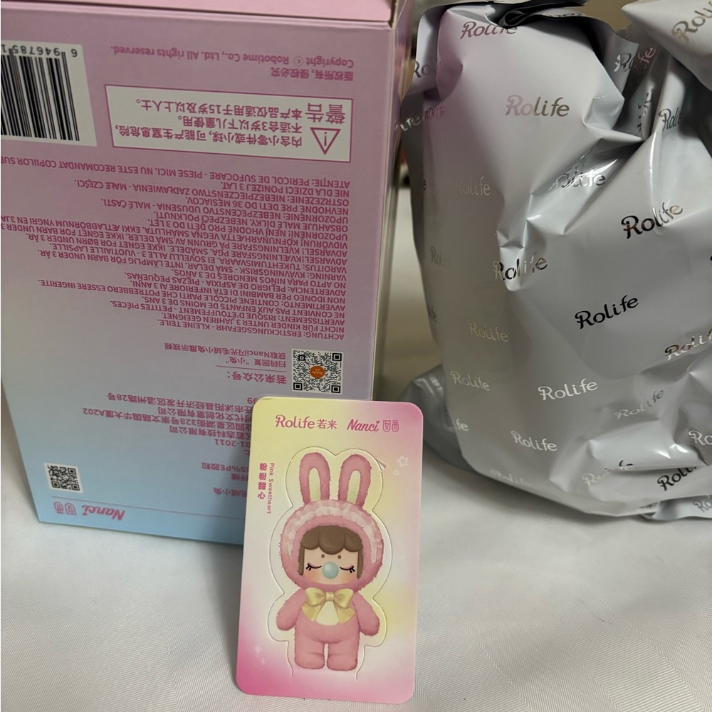 Nanci Shining Bunny Plush Blind Box - pink sweetheart